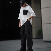 ست تیشرت شلوار مشکی جذاب