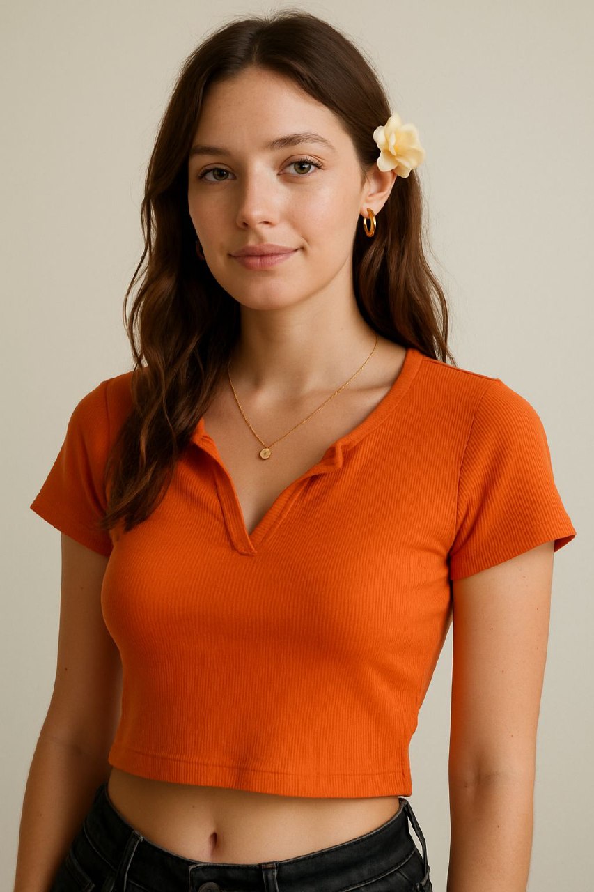 کراپ کلاسیک یقه ۷