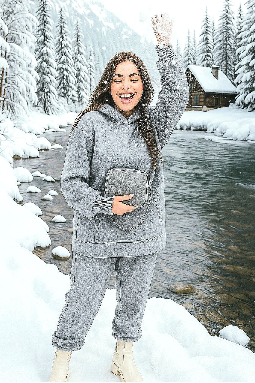 ست زیبای هودی شلوار راحت و کاربردی تو کرک