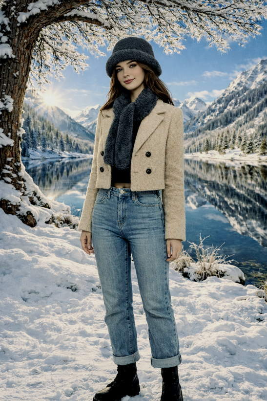 شال و کلاه روسی فرحی