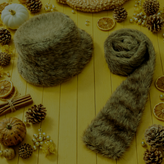 شال و کلاه روسی دلبر