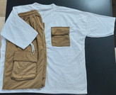 ست جذاب کاربزدی سفید آبی نفتی